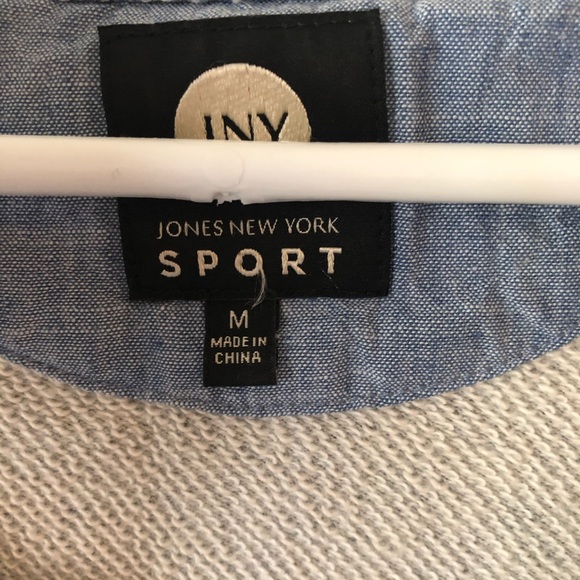 Jones of New York patched sweater - Picture 3 of 5